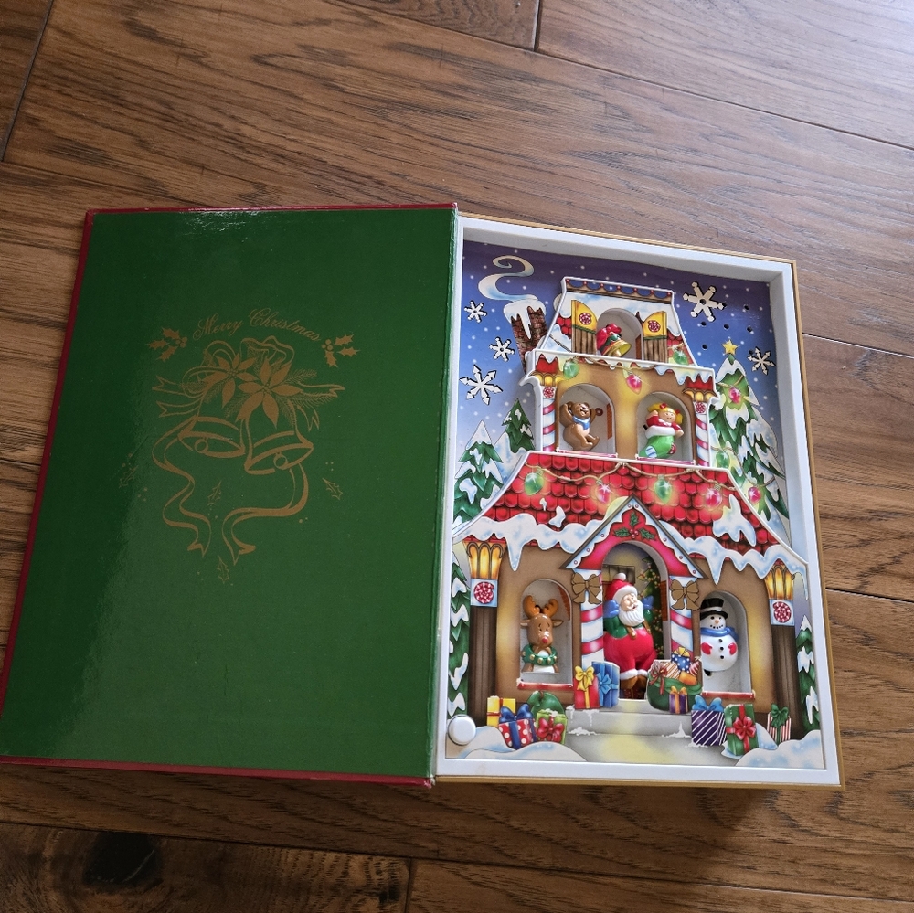🎄Jingle Bell Rock Musical Christmas Animated Book. Tested/Works👍